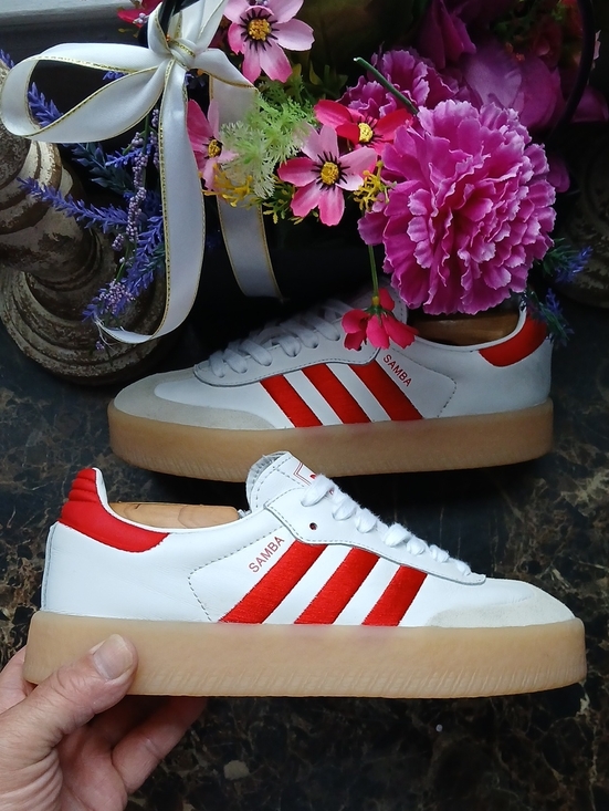 adidas Shoes - Adidas Sambae Platform/Athletic 3 Stripe Shoes Size 6.5 Women